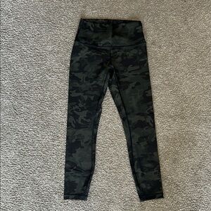Lululemon Camouflage Leggings